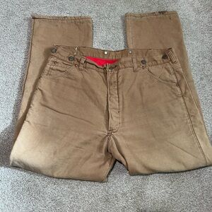 Men's Classic Tan Chino Pants